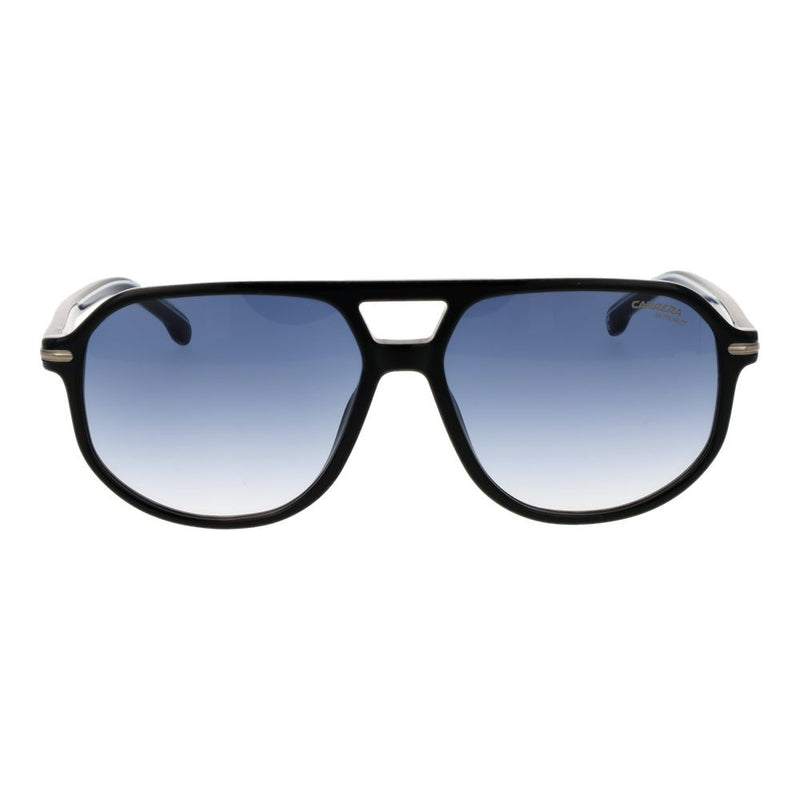 Carrera Blue Acetate Aviator Sunglasses for Men