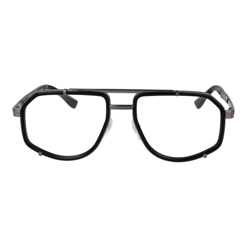 Dsquared² Black Metal Glasses (Frames) - Stylish Rectangle Design