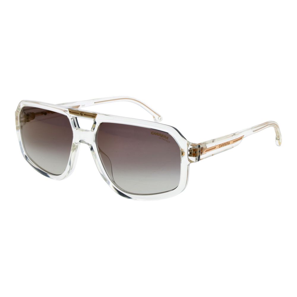 Carrera Transparent Polyamide Aviator Sunglasses for Men