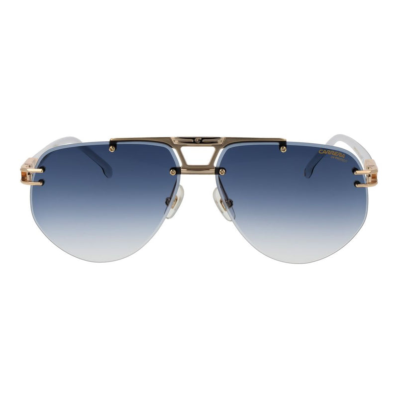 Carrera Gold Metal Aviator Sunglasses for Men