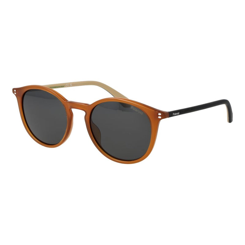 Polaroid Brown Polycarbonate Sunglasses for Men