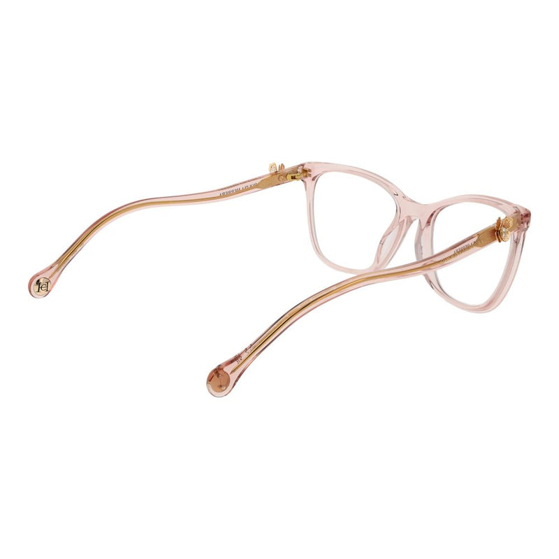 Carolina Herrera Pink Acetate Cat Eye Glasses (Frames)
