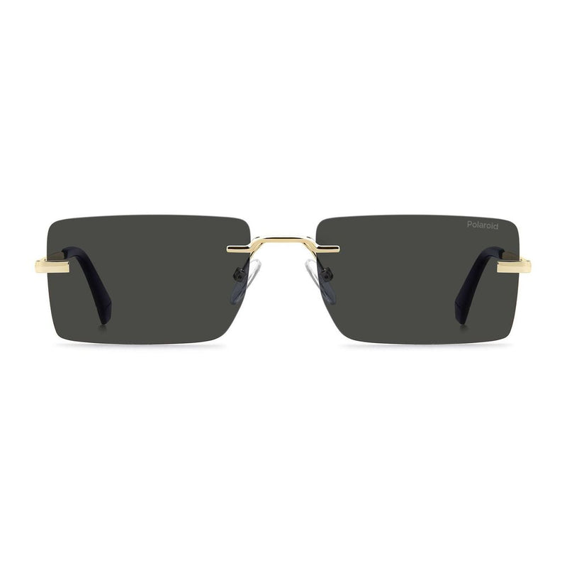 Polaroid Black Metal Sunglasses for Men