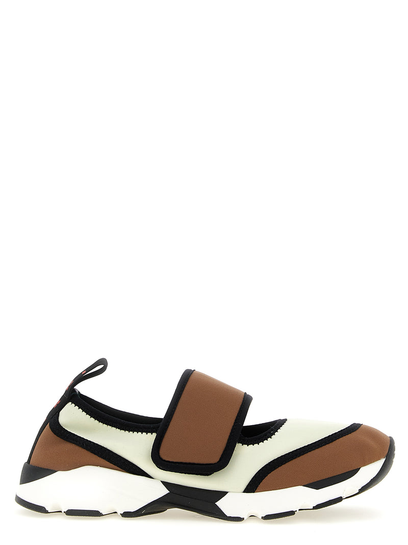 Marni Running Mary Jane Multicolor Athletic Sneakers