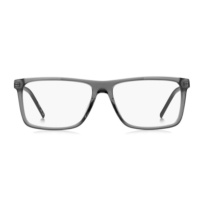 Hugo Boss Gray Plastic Glasses Frames for Men