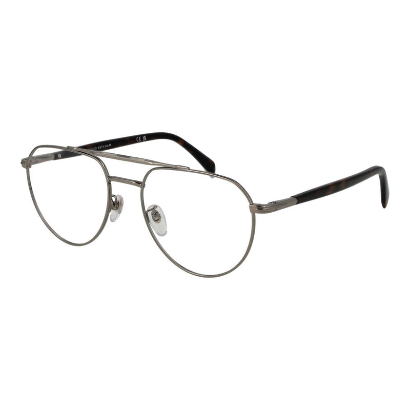 David Beckham Silver Metal Aviator Glasses (Frames)
