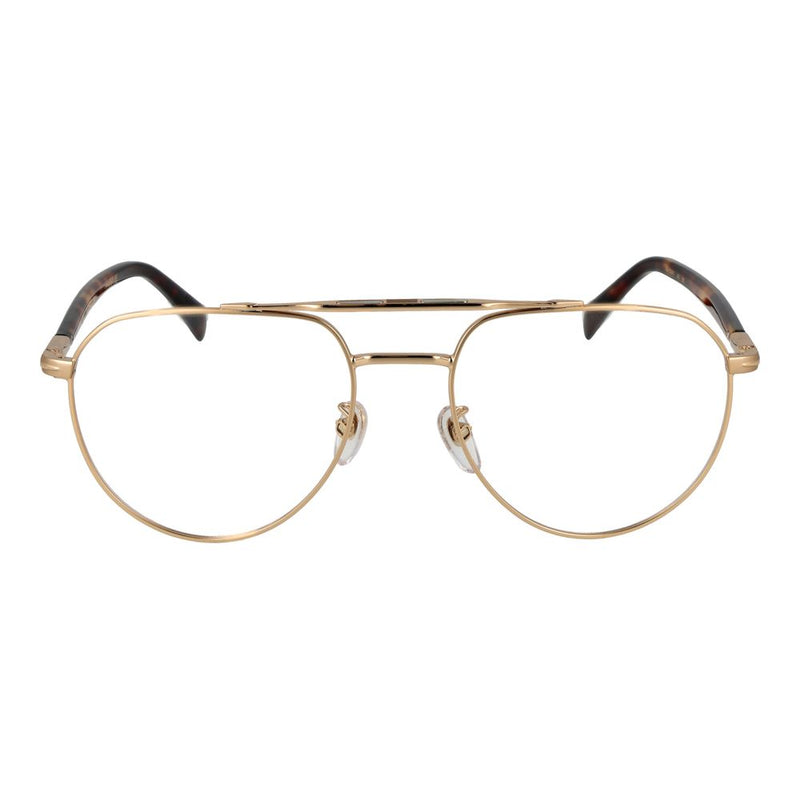 David Beckham Gold Metal Aviator Glasses (Frames)