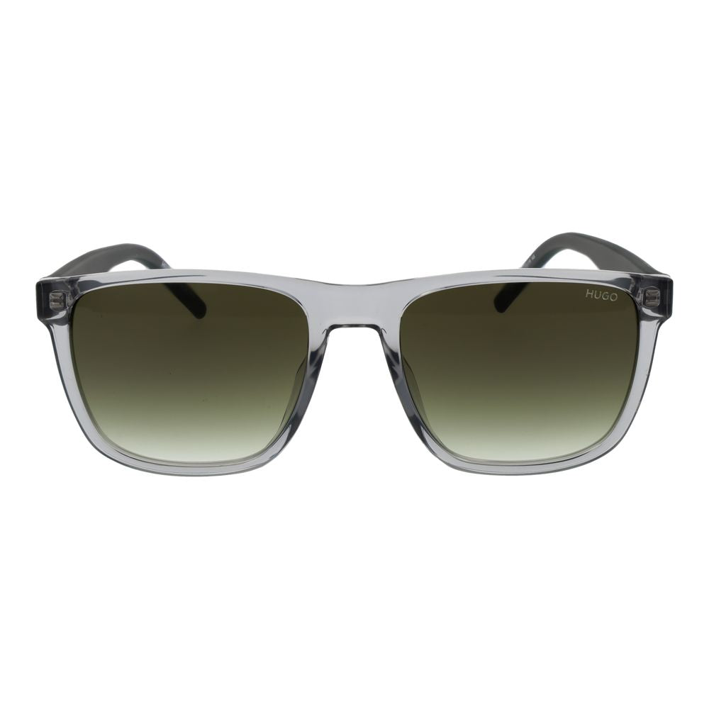 Hugo Boss Gray Plastic Sunglasses for Men