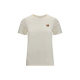 Maison Kitsuné Beige Cotton T-Shirt