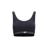 New Balance Black Polyester Sport Bra