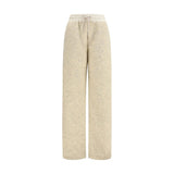 Moncler Beige Polyester Joggers (Workout Pants)