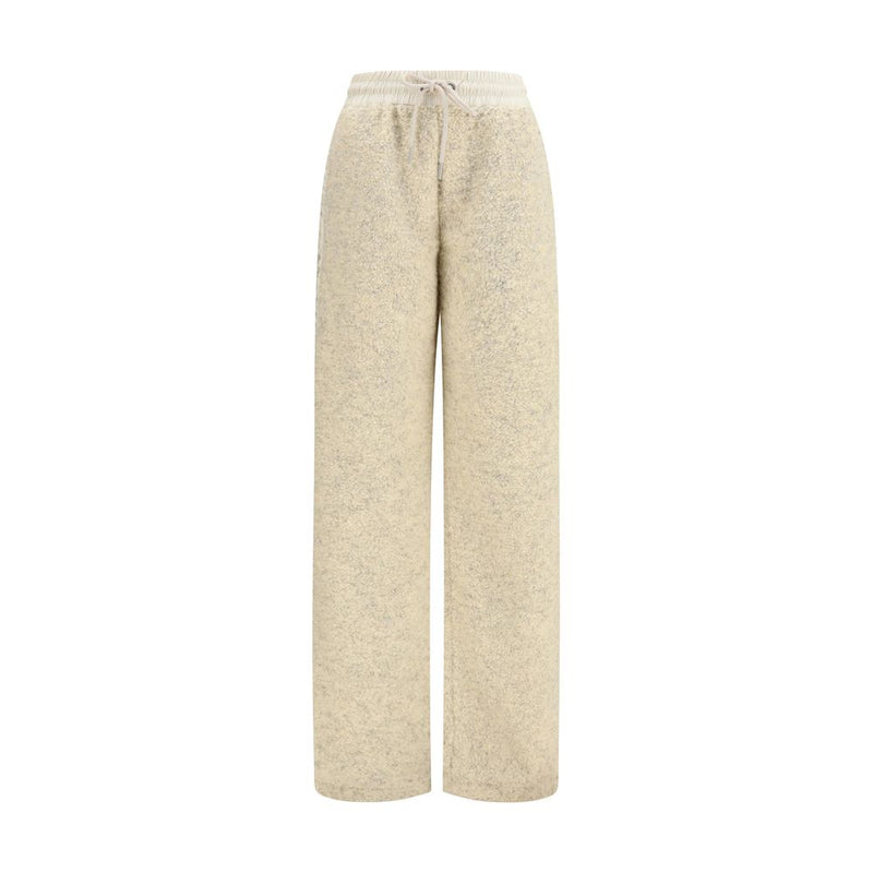 Moncler Beige Polyester Joggers - Comfortable Sportswear for Women