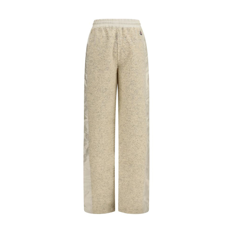 Moncler Beige Polyester Joggers - Comfortable Sportswear for Women