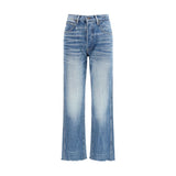 Tom Ford Blue Cotton Bootcut Jeans