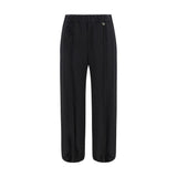 Burberry Black Wool Oves Aries Joggers (Workout Pants)