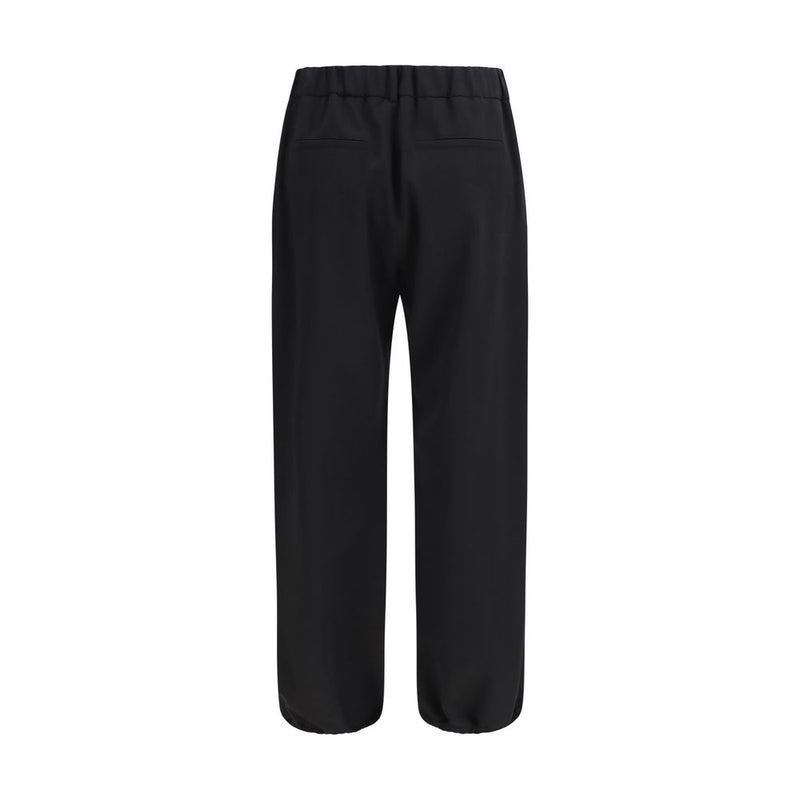 Burberry Black Wool Oves Aries Joggers - Women's Sportswear