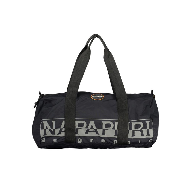 Napapijri Black Cotton Men's Bag - Stylish and Functional