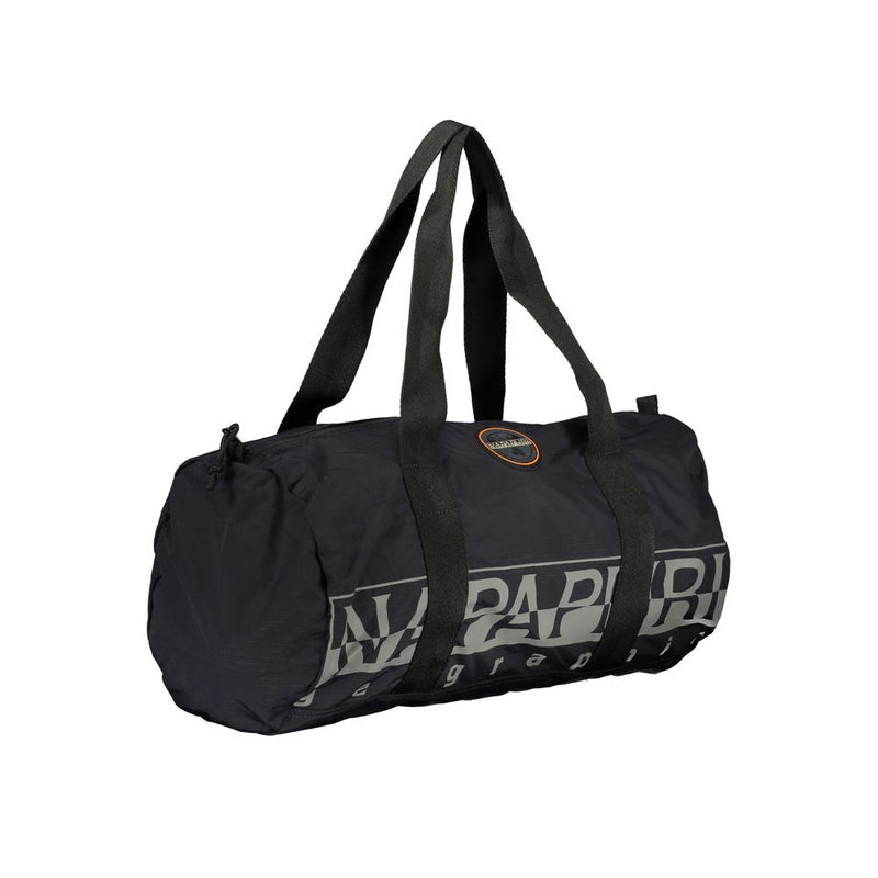 Napapijri Black Cotton Men's Bag - Stylish and Functional