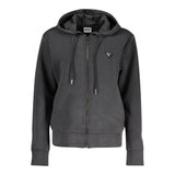 Guess Jeans Black Polyester Women's Hoodie