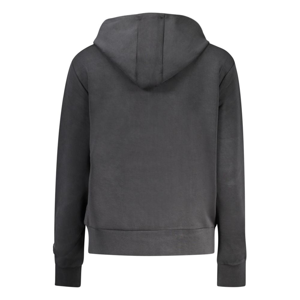 Guess Jeans Black Polyester Women's Hoodie