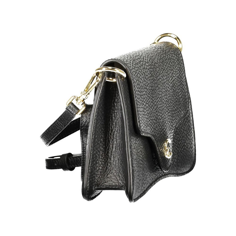 Coccinelle C-Me Black Leather Handbag for Women