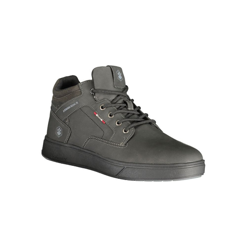 Lumberjack Marvin Black Polyurethane Men's Sneakers