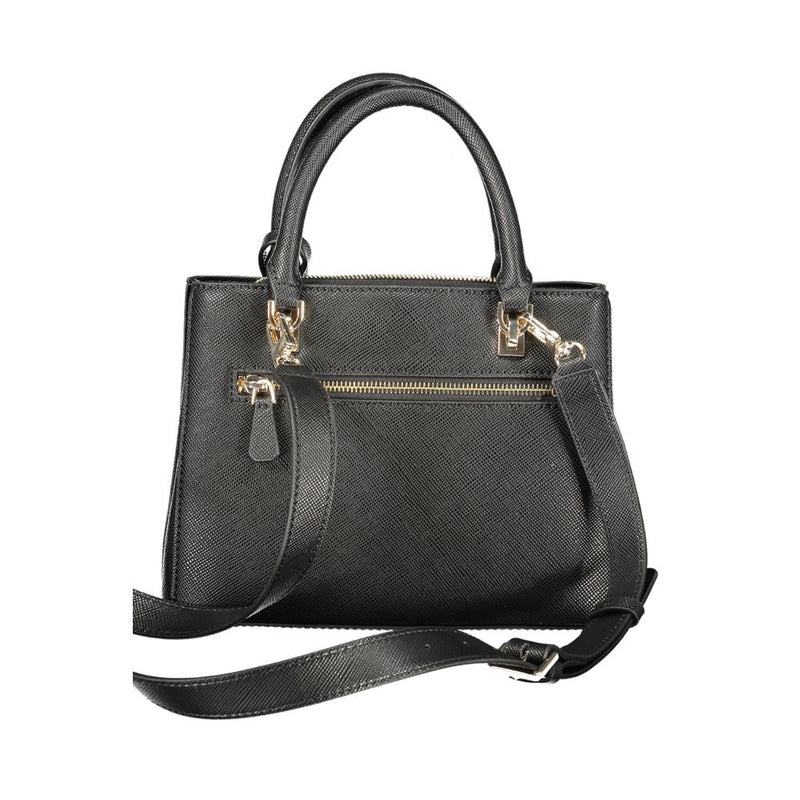 Guess Jeans Noelle II Black Polyurethane Women's Handbag