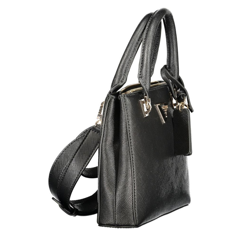 Guess Jeans Noelle II Black Polyurethane Women's Handbag