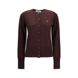 Vivienne Westwood Purple Wool Oves Aries Cardigan