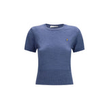 Vivienne Westwood Blue Wool Oves Aries Sweatshirt