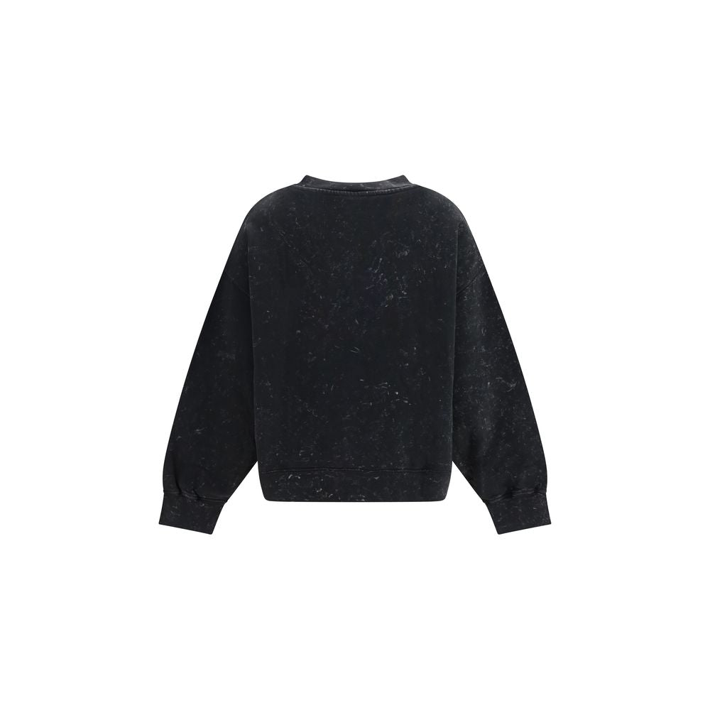 Ganni Gray Cotton Sweatshirt