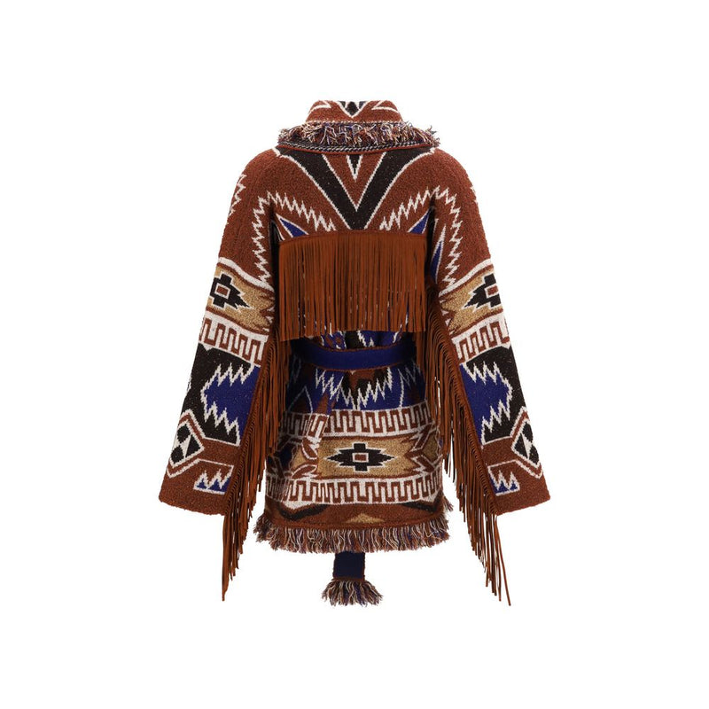 Alanui Multicolor Wool Oves Aries Cardigan - AW26 Collection