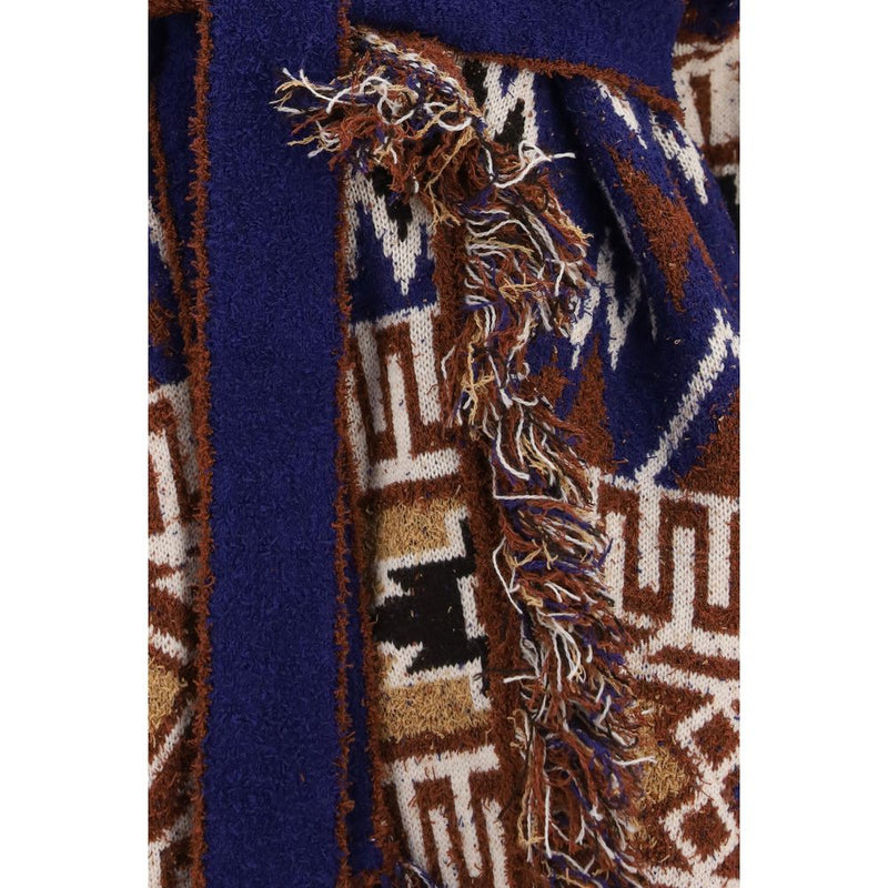 Alanui Multicolor Wool Oves Aries Cardigan - AW26 Collection