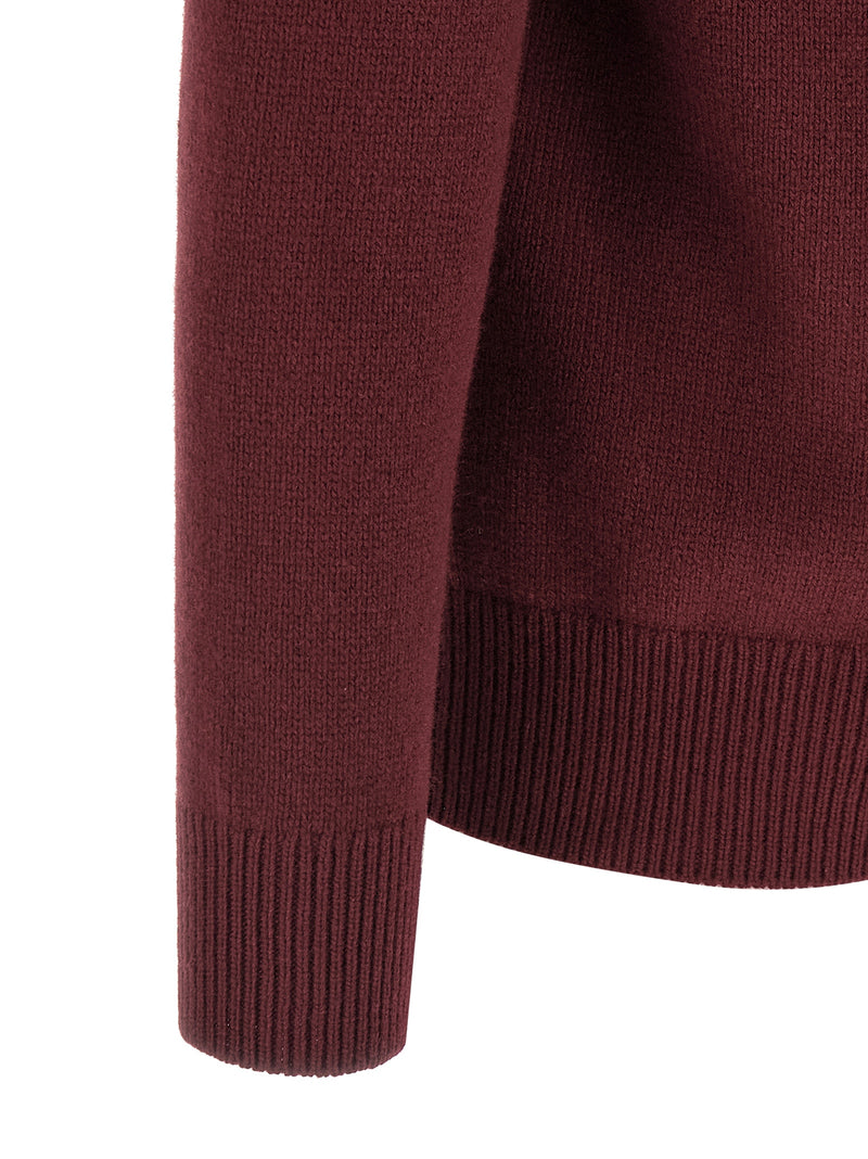 Gucci Bordeaux Cashmere Cardigan for Men