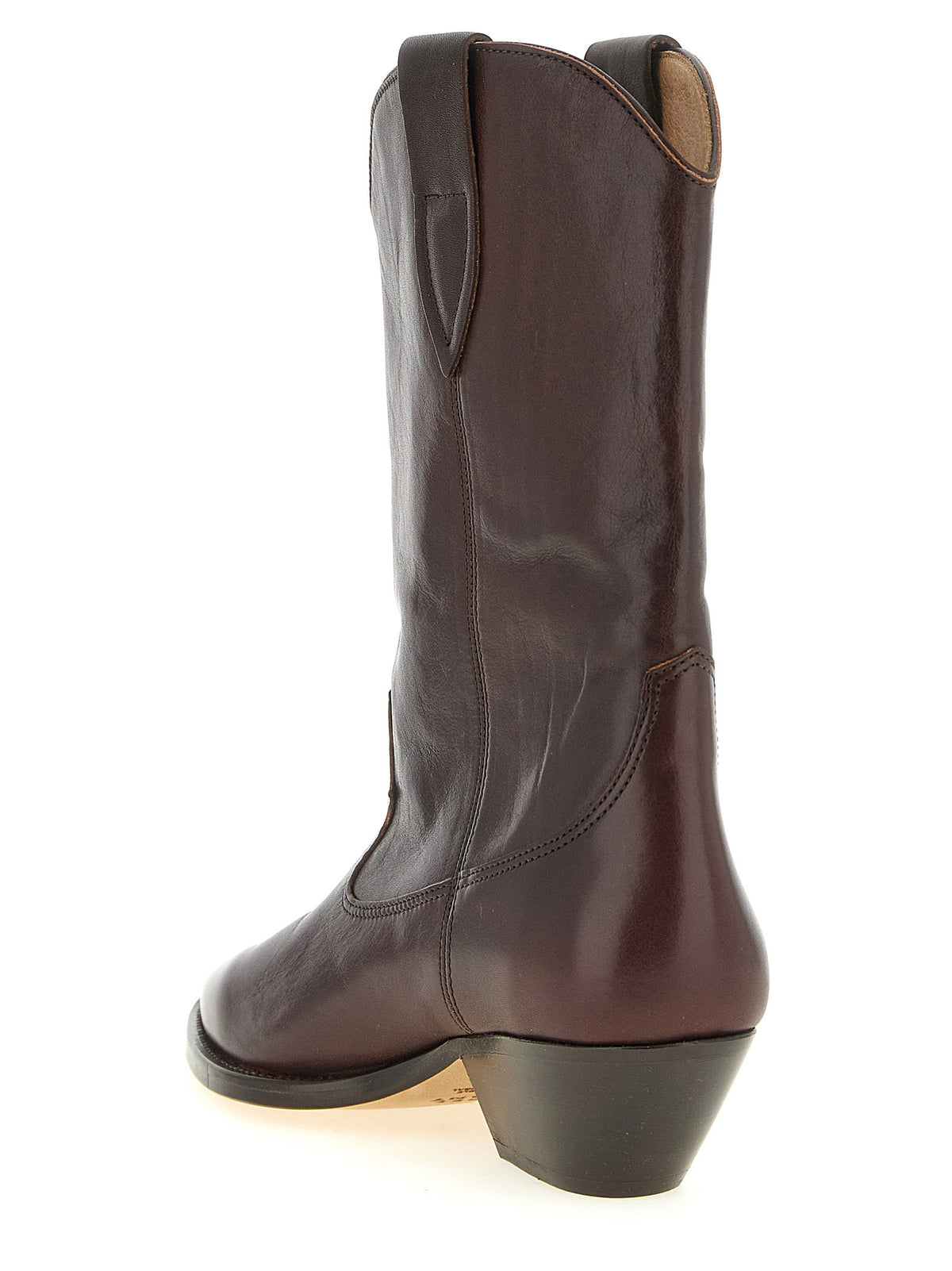 Isabel Marant Brown Cowhide Chelsea Boots