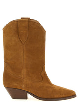Isabel Marant Brown Cowhide Chelsea Boots