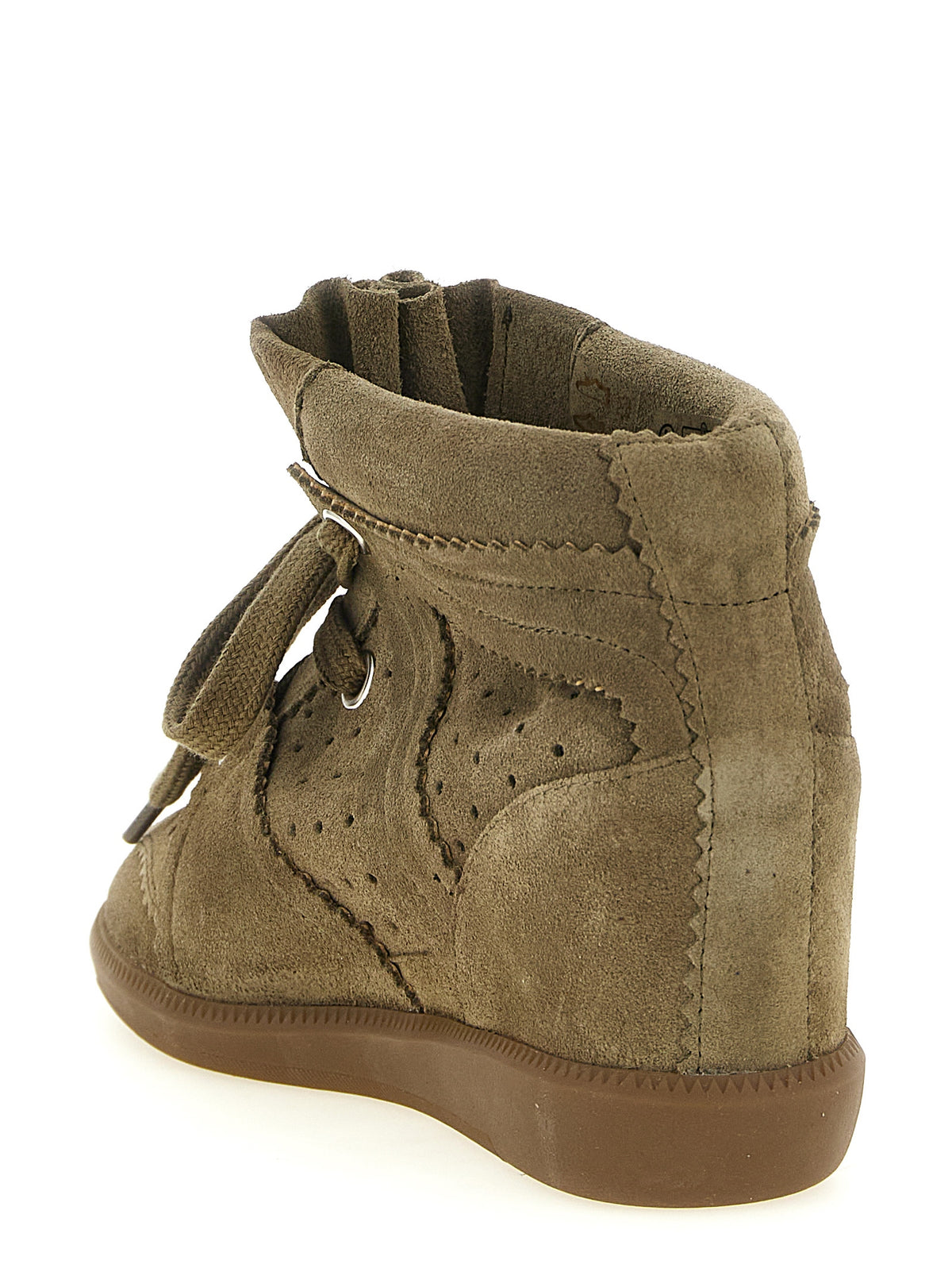 Isabel Marant Beige Cowhide Sneakers