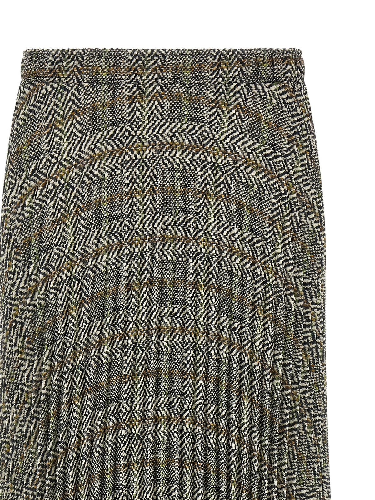 Ermanno Scervino Multicolor Polyester Midi Skirt