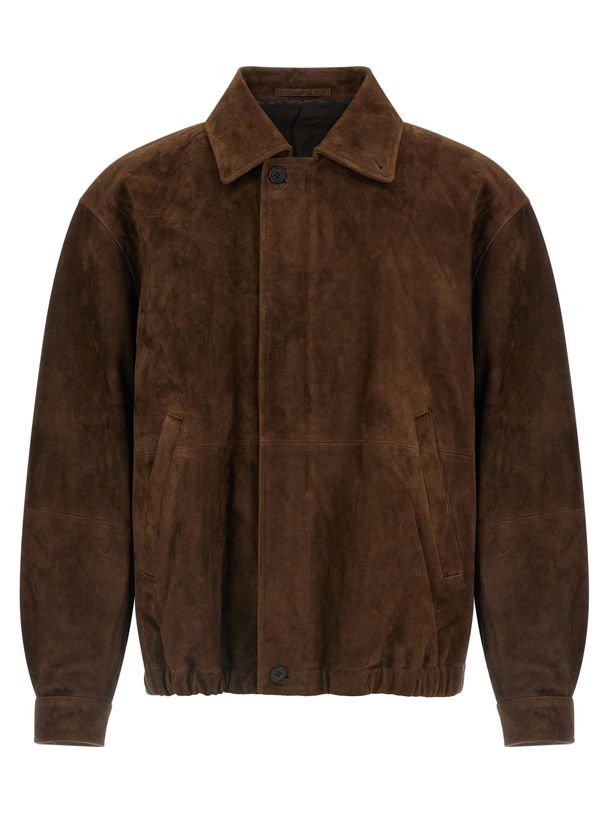SSSTEIN Brown Goatskin Full-Length Jacket