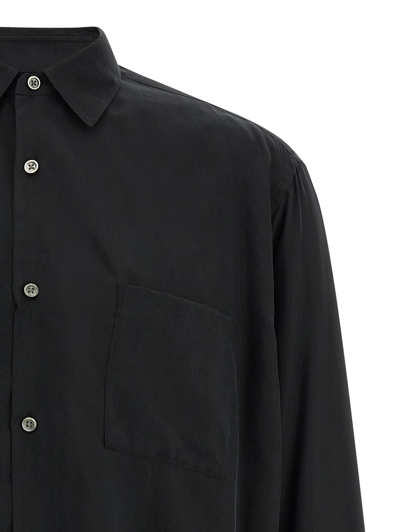 SSSTEIN Black Copper Blouse - Luxe Oversized Shirt