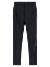 Department 5 Blue Wool Casual Pants
