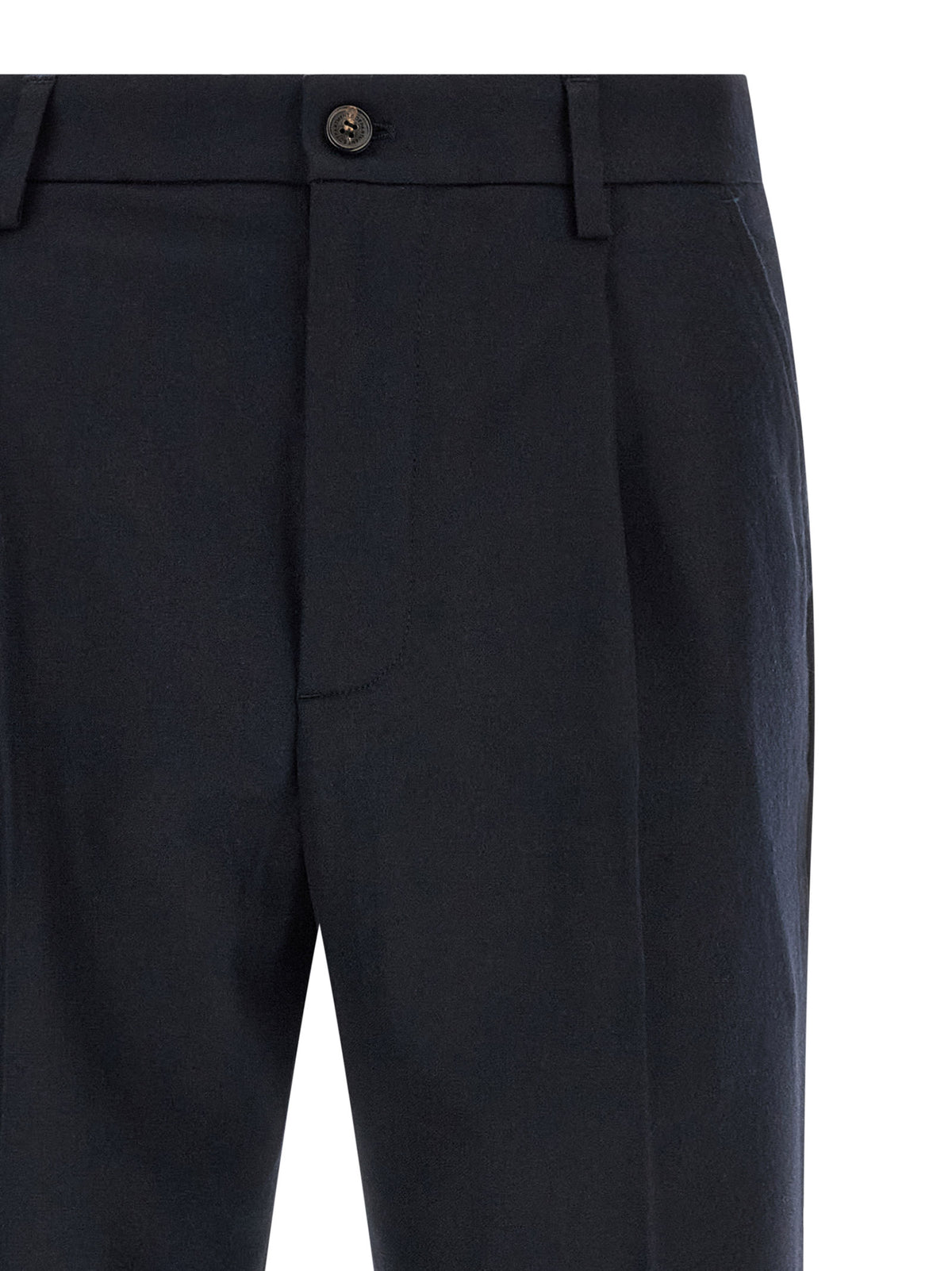Department 5 Blue Wool Casual Pants