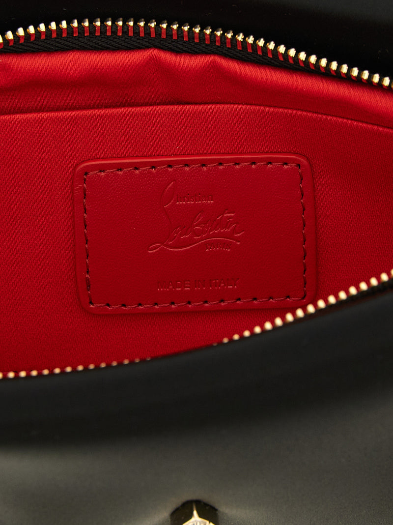 Christian Louboutin Maykimay Black Elastane Clutch Bag