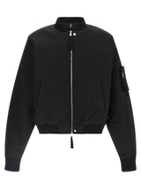 Thom Krom Black Recycled Polyamide Bomber