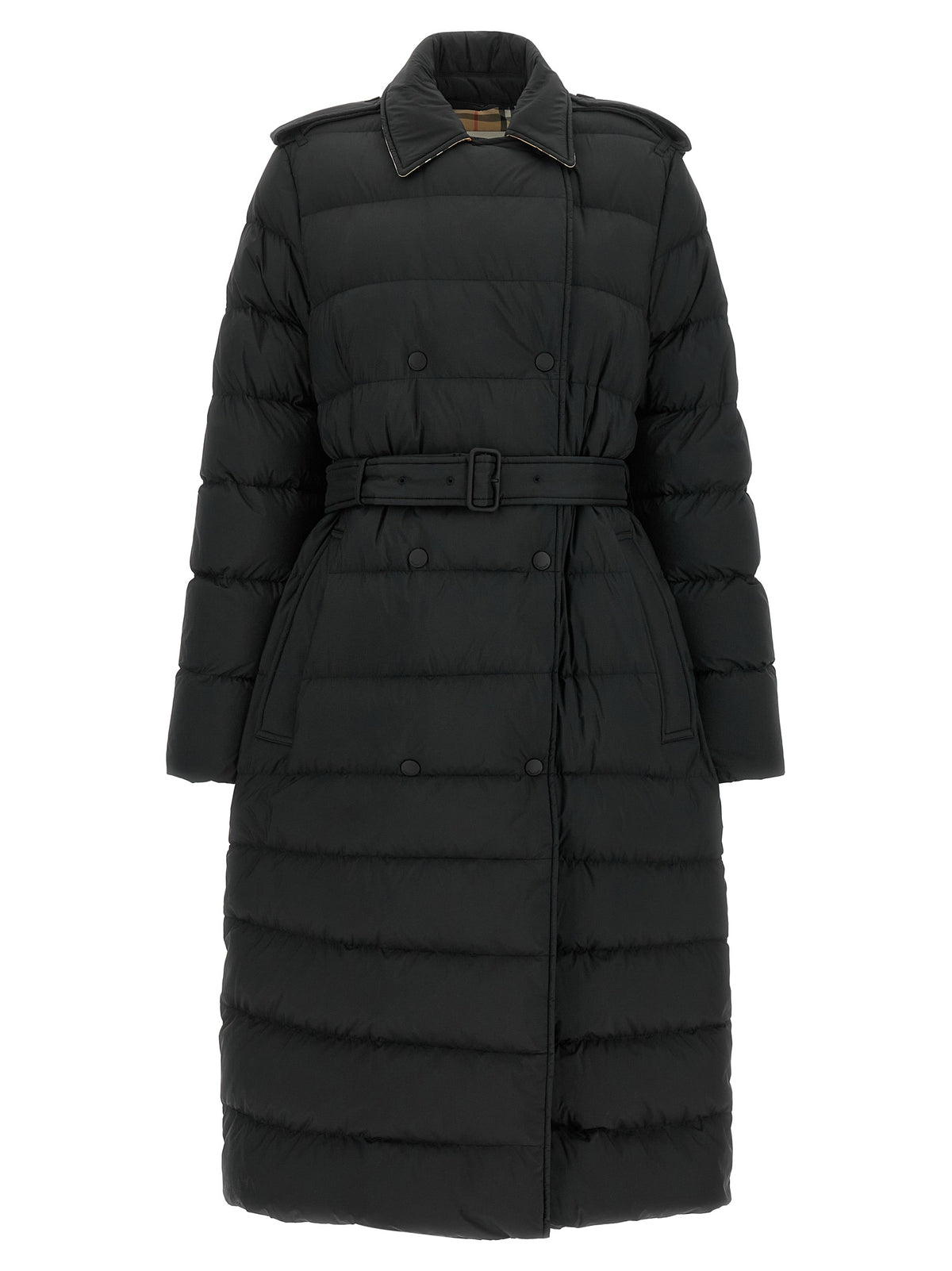 Burberry Black Polyamide Coat