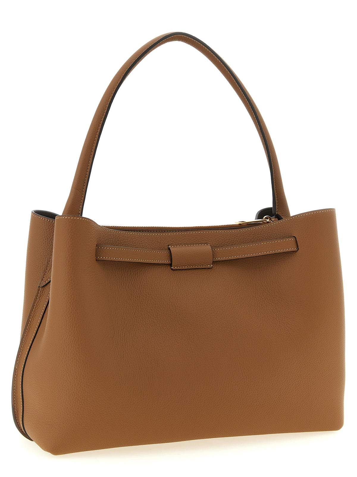 Tod's Brown Calfskin Handbag