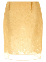 Marni Multicolor Polyester Midi Skirt