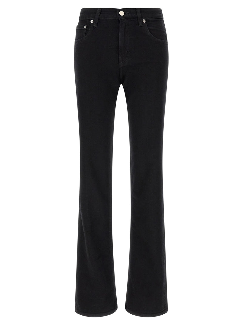 Haikure Black Cotton Flared Jeans - Contemporary Chic
