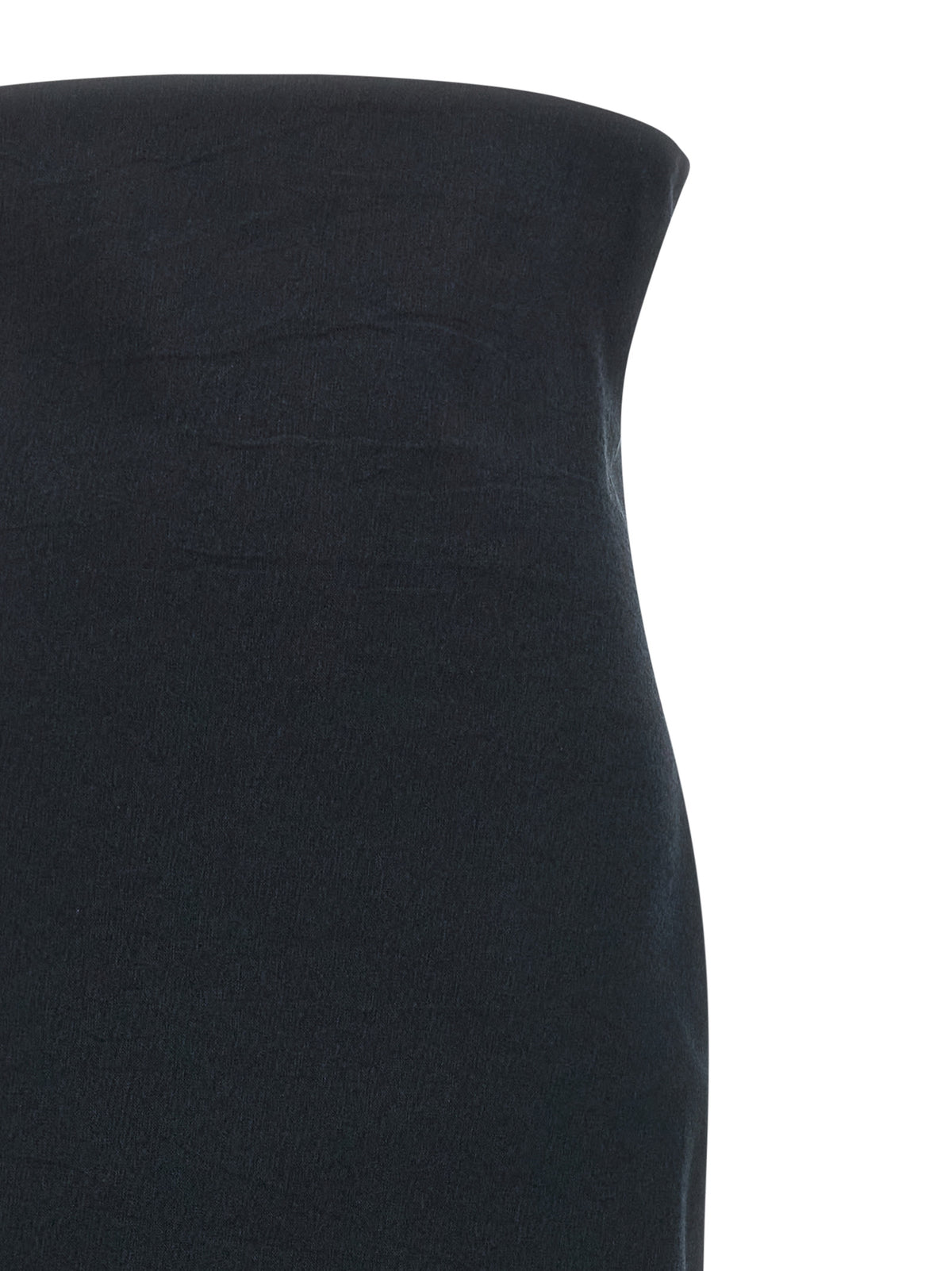 Issey Miyake Black Paper Mini Skirt