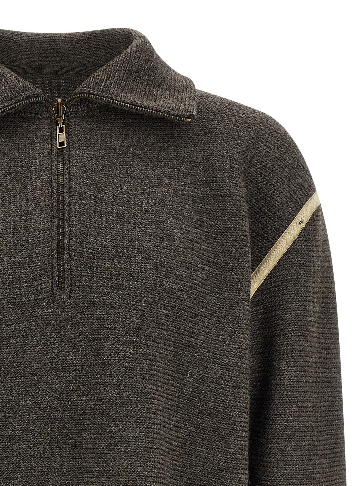 Maison Margiela Gray Wool Cardigan